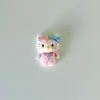 Diario de Disfraces Dibujo Animado Colgante de Kt Cat Anillo de Natación Llavero de Kt Cat Muñeca de Plástico Blando Colgante de Muñeca Accesorios de Imán para Refrigerador