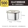 Caja de Conservación de Acero Inoxidable 304 de Grado Alimenticio Japonesa, Lonchera Congelable Apta para Microondas, Caja Bento para Frutas