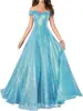 Vestido de Comércio Exterior da Amazon 2026 Novo Estilo Tomara-que-caia Vestido de Baile Vestido de Noite Linha A Feminino Longo Lantejoula Vestido Formal