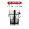 Cubo de Hielo Grueso de Acero Inoxidable Suministros para Bar Ktv Cubo para Champagne Cubo Comercial para Cubitos de Hielo Cubo Creativo para Cerveza y Vino