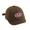 Súper Lindo Sombrero de Béisbol para Bebés de 1 a 3 Años con Letras de la Suerte, Gorra Infantil de Ala Corta, Sombrero de Sol de Verano, Transfronterizo