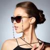 Cadena de Gafas de Moda Transfronteriza, Accesorio Sencillo de Seis Colores, Cadena Metálica Antideslizante para Colgar del Cuello, Cadena Colgante Antiperdida, Envío Gratis O