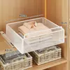 Prateleira Divisória de Guarda-Roupa, Prateleira Extensível para Armário de Quarto, Rack de Armazenamento Doméstico para Roupas e Itens Diversos