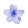 8cm acessórios de cabelo da moda europeia e americana Amazon hot selling ovo flor grampo de cabelo colorido rabo de cavalo garra de cabelo updo grampo de cabelo superior