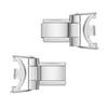 Conector de Correa para Apple Xiaomi Watch Acero Inoxidable Múltiples Colores Pulsera Metálica Accesorios de Módulo DIY