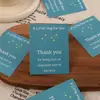 Tarjeta de Agradecimiento Estrella Un Pequeño Abrazo Tarjeta de Joyería Cartulina Empaque de Joyería Tarjeta de Exhibición Etiqueta Estilo Ins Tarjeta para Pulsera