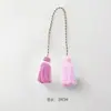 Pensamiento de siete colores nuevo estilo chino multi-cabeza doble capa borla colgante decoración caja de regalo embalaje de regalo materiales para floristería DIY