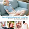 Instrumento de Fisioterapia Masajeador EMS Tres en Uno, Masajeador Multifuncional, Ejercicio Muscular con Microcorriente, Masajeador para Desbloquear Meridianos