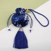 Saquinho Sachet Flor de Ameixeira Bolso Bordado Antigo Pingente Pequeno Saquinho de Bênção Padrão Dragão Flor de Ameixeira Saquinho Sachet Peônia Saquinho Vazio