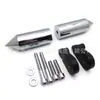 Adequado para Motocicleta Yamaha Yzf-R1 2007-2008 Liga de Alumínio Anti-Queda Borracha Amortecedor Anti-Queda Almofada de Borracha