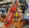 Nuevo Llavero Marvel Dibujo Animado Equipo Creativo Estéreo Muñeco Llavero Colgante Mochila Escolar Carro Accesorios de Muñeco