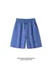 Pantalones Cortos de Patchwork Finos de Verano para Hombre con Diseño Bordado Pantalones Casuales Deportivos de Baloncesto de Seda Helada de Secado Rápido de Longitud Media