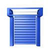 Puertas Rápidas Rígidas de Turbina, Puertas Rápidas Rígidas Industriales, Puertas Enrollables Rápidas Rígidas de Aleación de Aluminio Resistentes al Viento para Exteriores de Almacén Frío