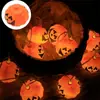 Luzes de Fio LED, Luzes Decorativas, Luzes Coloridas, Luzes de Atmosfera para Festival de Halloween, Luzes de Fio para Festa, Luzes de Fio de Halloween, Luzes de Fio de Abóbora