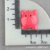 Caja de Lápices Caja de Almacenamiento Material de Cerdo Animal de Dibujos Animados Funda para Teléfono Móvil Accesorios de Resina Pegamento de Crema Accesorios para Joyería DIY