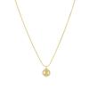 Versión coreana del collar de dólar de diamantes Flash para mujer, diseño de nicho de lujo ligero, cadena de suéter con temperamento, accesorios largos de otoño e invierno al por mayor