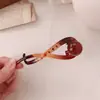 Horquilla Retro de Perlas de Alta Gama para Niña Pinza Banana Elegante Retorcida para la Parte Trasera de la Cabeza Pinza para el Cabello Adorno Elegante para la Cabeza