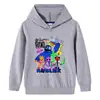 Suéter con capucha de algodón para niños y niñas, chaqueta informal de manga larga para primavera y otoño de 2023