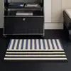 Felpudo moderno minimalista de alta gama para entrada, alfombra antideslizante resistente al desgaste para recibidor de casa, alfombrilla para dormitorio y estudio