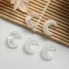 Novas Explosões Estilo Fada Celebridade Acessórios de Esmalte Colorido Meia-Lua Multicolor Misturado DIY Pequenos Acessórios de Joia Pulseira Colar