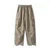 Pantalones de senderismo para exteriores estilo americano, unisex, colección de otoño, pantalones largos casuales de pierna recta, pantalones largos ligeros para exteriores