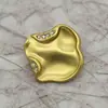 Botones Metálicos Irregulares con Pedrería Cosidos a Mano para Abrigos de Mujer, Ropa Exterior, Tops de Suéter y Accesorios