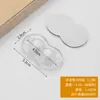 Tipo Adhesivo Polea Universal Rueda con Rodamiento de Bolas sin Perforaciones Base Engrosada para el Hogar Rueda Pequeña Silenciosa Móvil Resistente al Desgaste