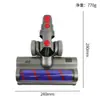Adecuado para Aspiradora Inalámbrica para Cachorros Accesorios Serie T11 Pro/Cyclone Cabezal de Cepillo Eléctrico para Suelo Rodillo Suave de Terciopelo