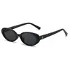 Gafas de Sol Retro Ovaladas de Marco Pequeño con Personalidad de Venta Caliente Transfronteriza Artículo Popular de Celebridad de Internet Xi Yin Europeas y Americanas Amazon