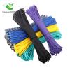 Cuerda de paraguas de 7 siete hilos 4 mm para exteriores salvavidas escalada pulsera trenzada polipropileno cuerda de paracaídas 100 pies 31 metros