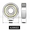 Fábrica atacado 10*30*9 sentir suave rolamento de esferas de sulco profundo 6200ZZ/2RS 6200 rolamento