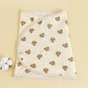 Manta Antivuelco para Recién Nacidos de Cuatro Capas Crepé Estampado Dibujos Animados Saco de Dormir Manta Envolvente para Bebé Universal Cuatro Estaciones Envoltura para Arropar