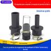 Em estoque PVC junta pagoda mangueira dente externo tubo de água direto através do aquário tubo de água superior e inferior conexões de tubo de plástico 2 polegadas 40