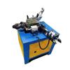 Máquina selladora automática de tubos de acero tipo 40, máquina de hilado de tubos redondos de metal, máquina de cierre de acero inoxidable pequeña