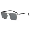 Gafas de Sol Polarizadas de Metal Cuadradas de Marco Delgado Estilo Nuevo 2026 para Hombres y Mujeres, Parasol para Conducir, Gafas de Sol Minimalistas de Alta Gama