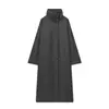 Casaco Trench de Lã Elegante Casual Fashionável de Gola Alta Dupla Face Feminino Outono 2026