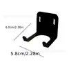 Venta Caliente Transfronteriza Colgador de Pared para Exteriores, Patio, Gancho, Maceta, Comedero para Pájaros, Linterna, Estante de Montaje en Pared, Colgador de Plantas de Metal Negro