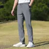Venta Directa de Fábrica Estilo Pareja Verano Talla Grande Casual Deportivo Pantalones de Seda Helada para Hombre Protección Solar al Aire Libre Transpirable Absorbente de Sudor Secado Rápido