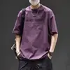 Camiseta de Manga Curta para Homem, Novo Estilo de Verão, Camiseta Branca Estilo Americano, Marca da Moda Roupas Masculinas, Top Masculino, Preto