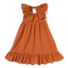 Falda para Niñas Vestido de Primavera 2025 Vestido de Princesa Transfronterizo Verano para Niños Grandes Clase A Vestido de Playa Vestido de Moda Delgado