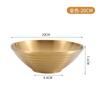 Tazón de Sopa de Acero Inoxidable 304 de Doble Capa Antiescaldante con Rosca, Tazón para Arroz, Tazón para Hot Pot Picante, Tazón para Ramen, Tazón para Fideos con Rosca, Tazón Cónico
