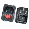 Tomada de Energia AC 2 em 1 Tomada Tipo Pino Tomada Tipo Cartão AC-02A Tipo Pino com Interruptor de 2 Pinos