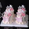 Decoración de Pastel Hermosa para el Día de las Madres 2025 Tarjeta de Madre Hada Acrílica Feliz Día de las Madres Mariposa Plug-in
