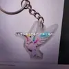 Llavero Acrílico de Pájaros del Amor 2D Nuevo En Stock Venta al por Mayor Anime Estrella de Cinco Puntas Colgante para Mochila Estudiantil Vida
