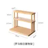 Estante para Flores para Repisa de Ventana de Madera Maciza, Soporte Decorativo Creativo para Suculentas, Estante de Almacenamiento Multinivel para Escritorio en Esquina de Balcón Interior