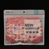 Suministro directo al por mayor de fábrica bolsa de embalaje para ropa interior unisex múltiples tamaños opcionales bolsa con cierre de cremallera para ropa interior cadena de clip en stock