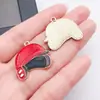Accesorios de Aleación Esmaltada para Manualidades Colgante Ropa Deportiva Zapatos Bate de Béisbol Llavero Hecho a Mano Pendientes Colgante de Joyería