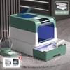 Bandeja Sanitaria para Gatos Extra Grande Totalmente Cerrada Inodoro para Gatos Suministros para Mascotas Caja de Arena Anti-Salpicaduras Venta al por Mayor Dropshipping