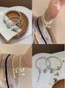Ping An anéis de borla pulseira Sino do Palácio feminina design de nicho ins estilo chinês pulseira Sino presente para amigas.