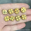 Cráneo de Calavera Tallado en Jade con Pasta Dorada Estilo Tíbet Pescado Accesorio DIY Cuentas Sueltas Semilla de Coco Rudraksha 108 Cuentas Budistas